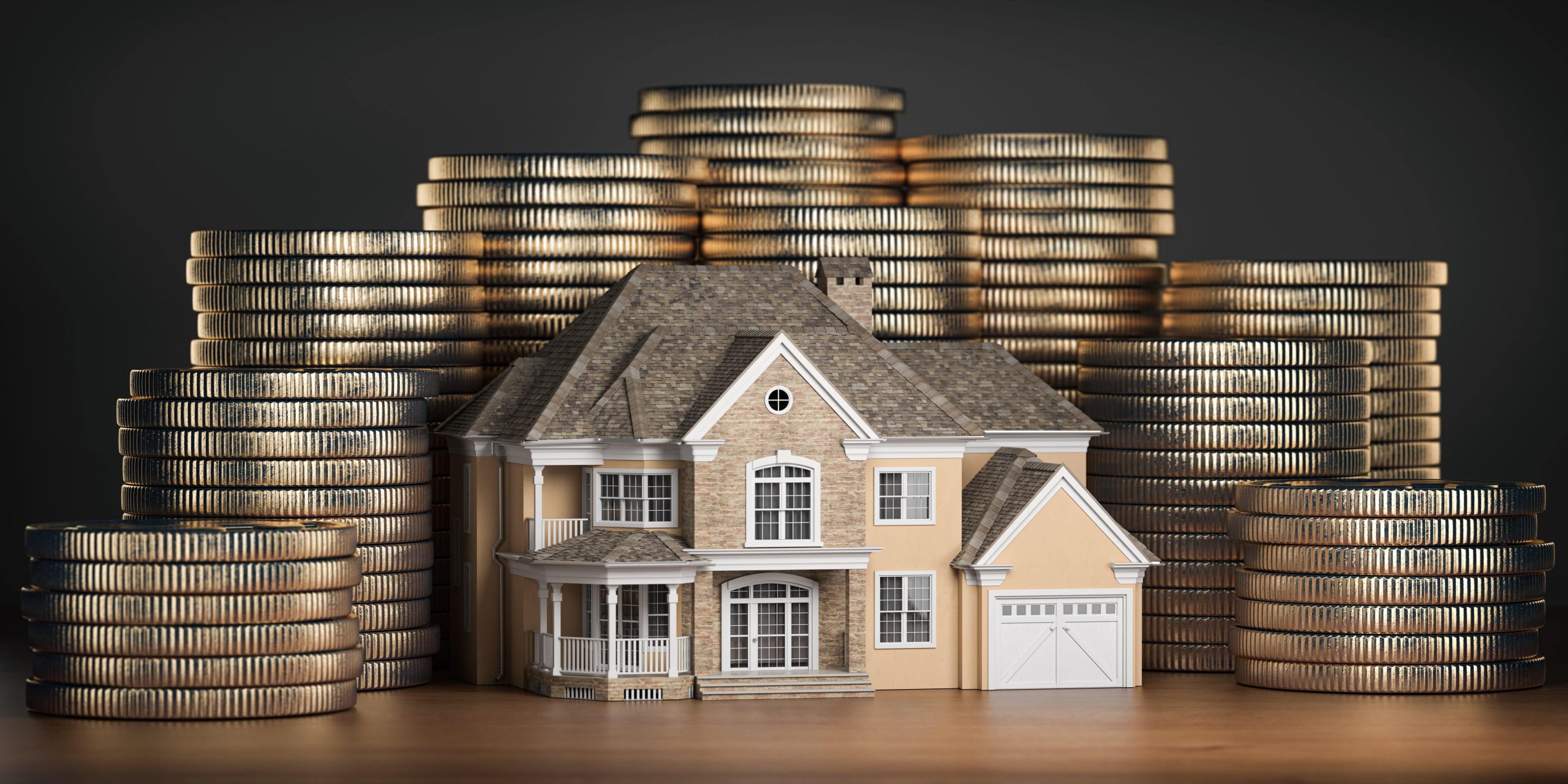 real estate investments and mortgage concept house ZD6BZUV min min scaled